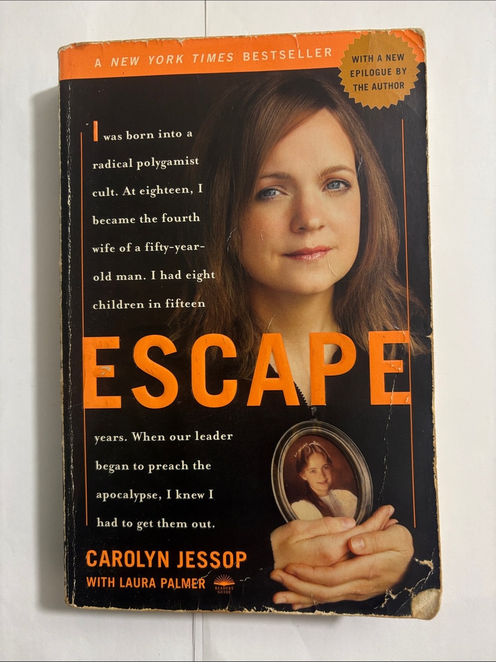 Escape: A Memoir by Carolyn Jessop Paperback Book 2008 First Paperback Edition